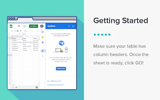 AppSheet: Build custom applications from Google Sheets and Forms